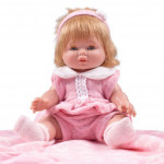 Luxusní dětská panenka-miminko Berbesa Amalia 34cm - VÝPRODEJ