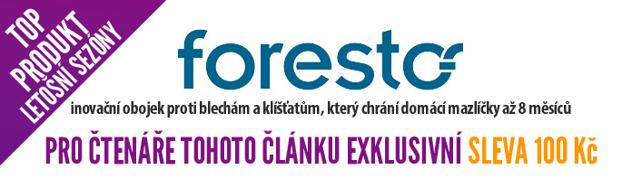 Foresto - nejpoužívanější antiparazitikum letošního roku